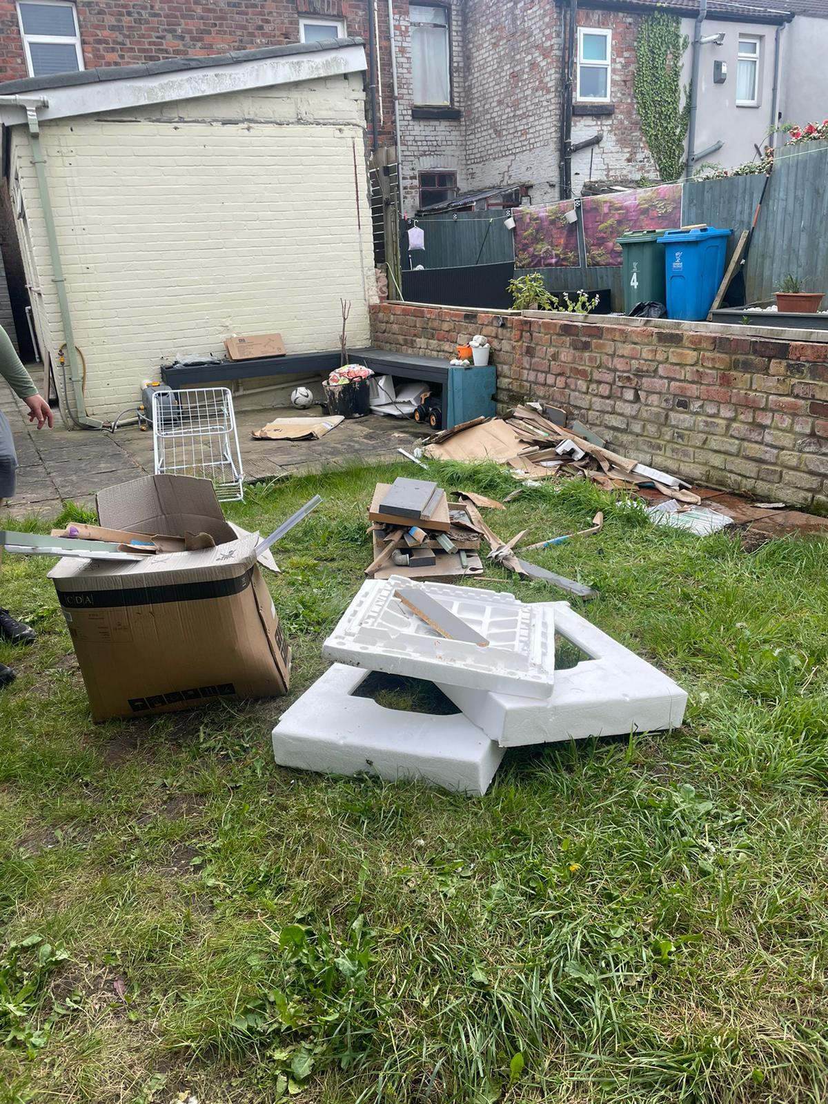 Before — Back Garden Clearance