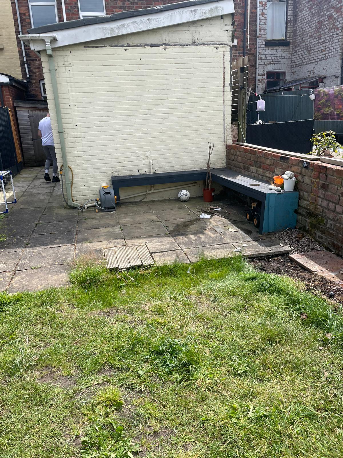 After — Back Garden Clearance